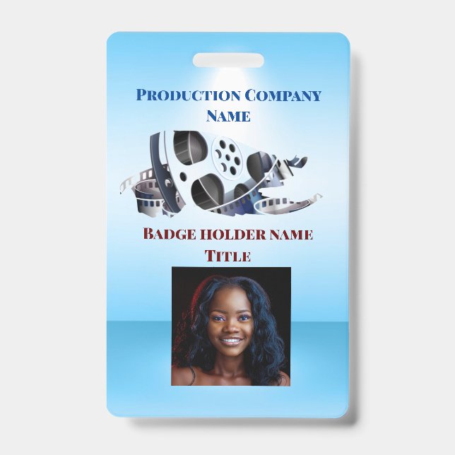 Crachá Azul Verdadeiro (Frente)