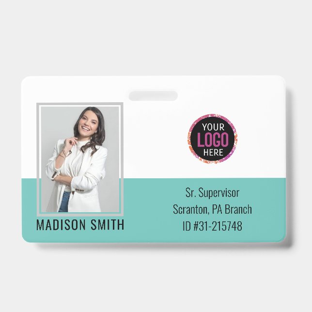 Crachá Ba de Segurança da Empresa Personalizada para ID d (Frente)