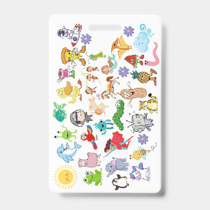Crachá Badge Accessory (Cartoons & Food) 