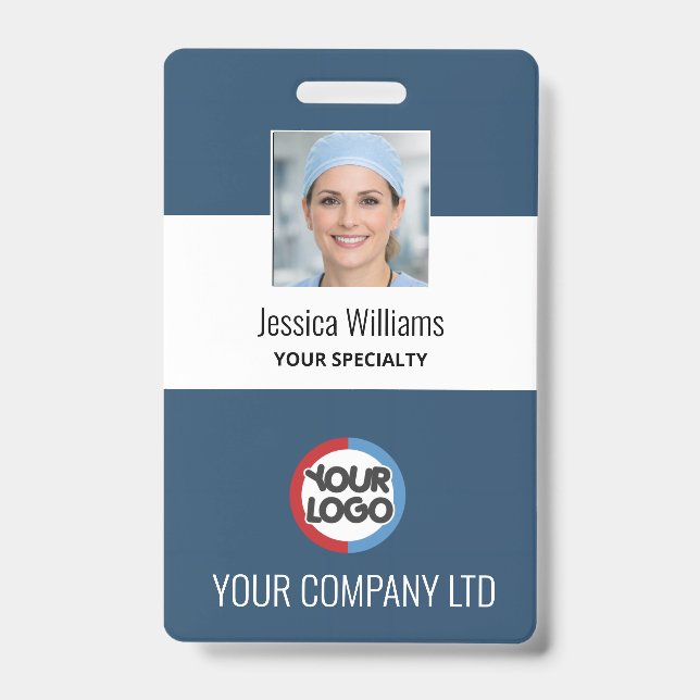 Crachá badges business personnel staff employee (Frente)