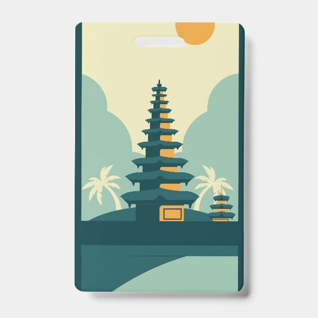 Crachá Bali Indonesia (Frente)