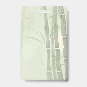 Crachá Bambu verde