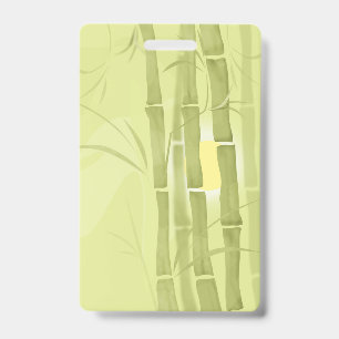 Crachá Bambu verde