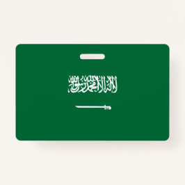 Crachá Bandeira da Arábia Saudita
