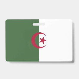 Crachá bandeira da Argélia