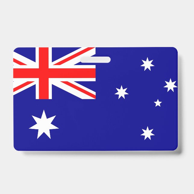 Crachá Bandeira da Austrália (Frente)