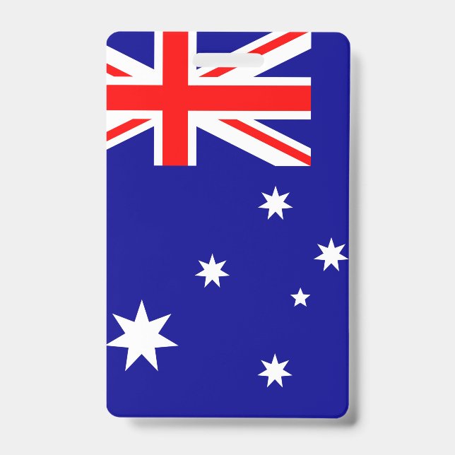 Crachá Bandeira da Austrália (Frente)