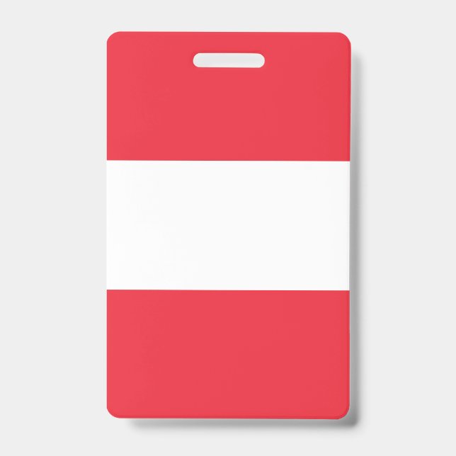 Crachá Bandeira da Áustria (Frente)