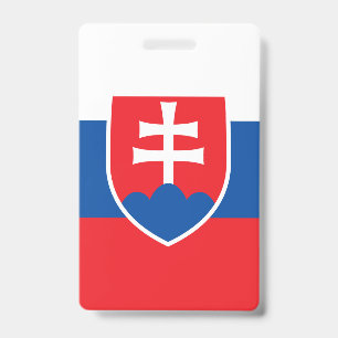 Crachá Bandeira da Eslováquia