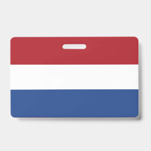 Crachá bandeira da Holanda