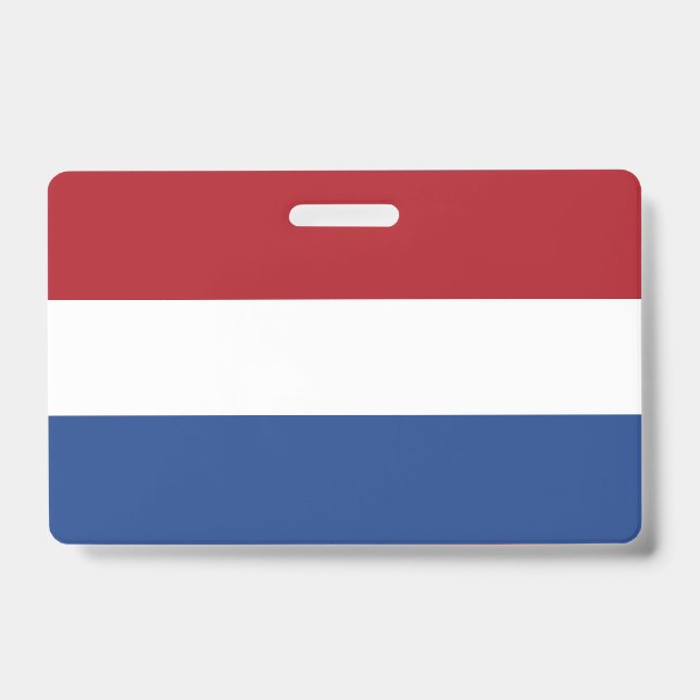 Crachá bandeira da Holanda (Frente)