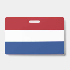 Crachá bandeira da Holanda