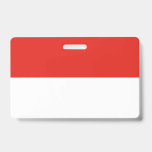Crachá Bandeira da Indonésia