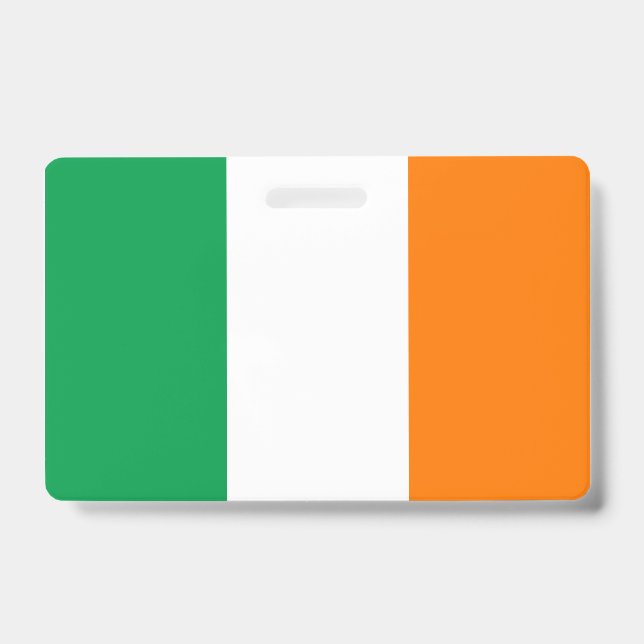 Crachá Bandeira da Irlanda (Frente)