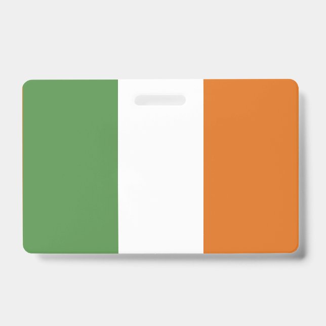 Crachá Bandeira da Irlanda (Frente)