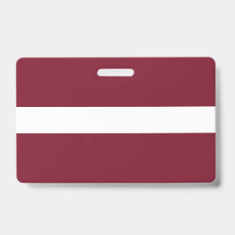 Crachá Bandeira da Letónia