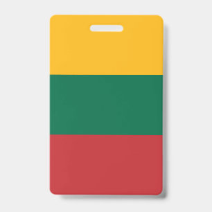 Crachá Bandeira da Lituânia