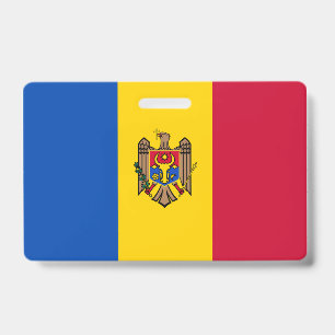 Crachá Bandeira da Moldávia