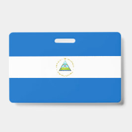 Crachá Bandeira da Nicarágua