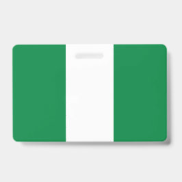 Crachá Bandeira da Nigéria