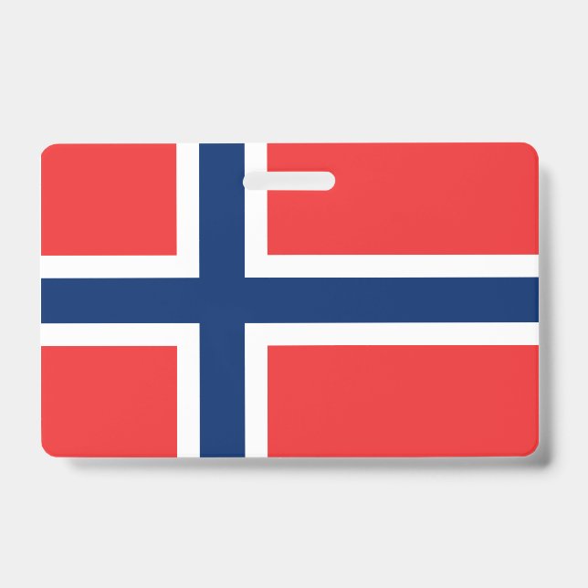 Crachá Bandeira da Noruega (Frente)