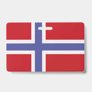 Crachá bandeira da Noruega