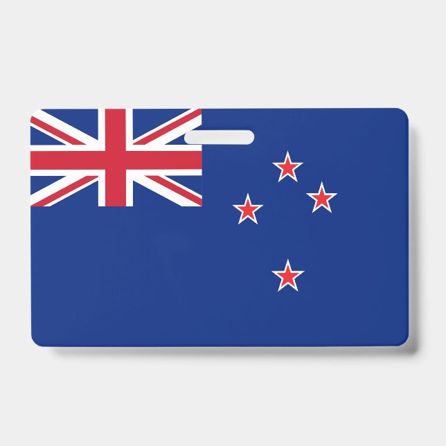 Crachá Bandeira da Nova Zelândia (Frente)