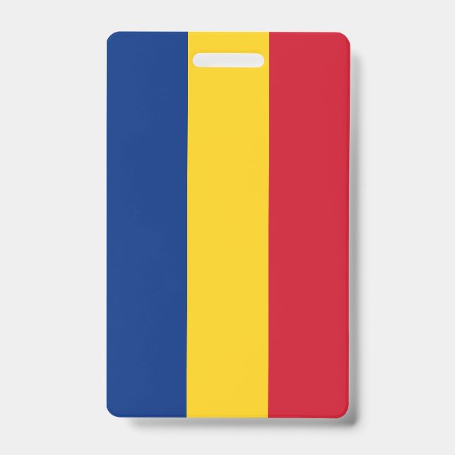 Crachá Bandeira da Romênia (Frente)