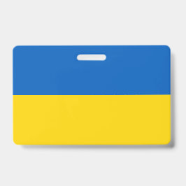 Crachá Bandeira da Ucrânia