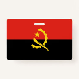 Crachá Bandeira de Angola