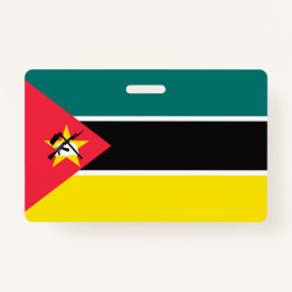 Crachá Bandeira de Moçambique