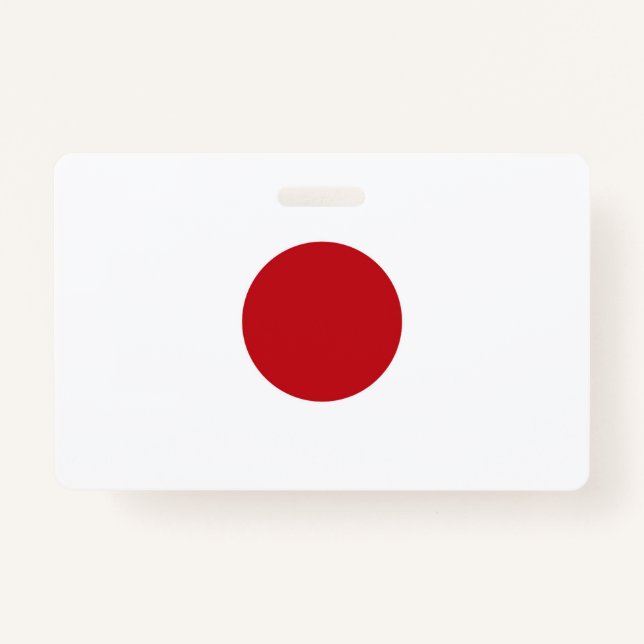 Crachá Bandeira do Japão (Frente)