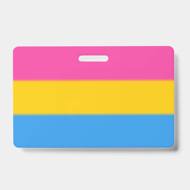 Crachá Bandeira do Orgulho Pansexual Falln (Frente)