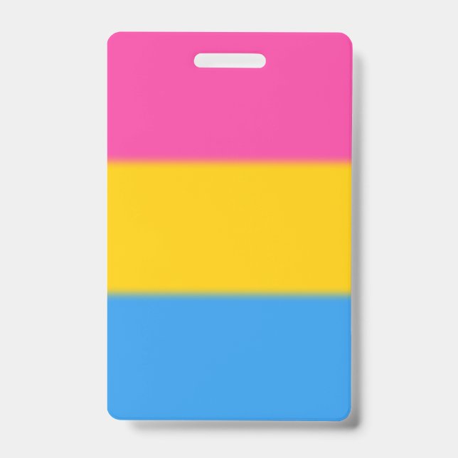 Crachá Bandeira do Orgulho Pansexual Falln (Frente)
