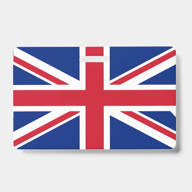 Crachá bandeira do Reino Unido (Frente)