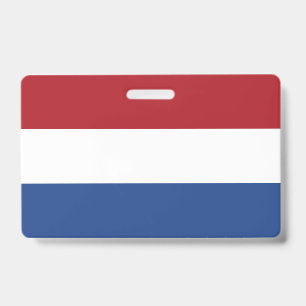 Crachá Bandeira dos Países Baixos