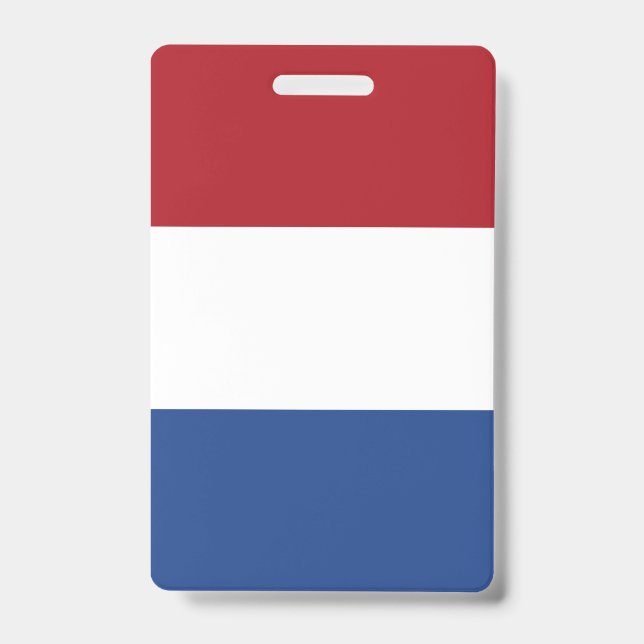 Crachá Bandeira dos Países Baixos (Frente)