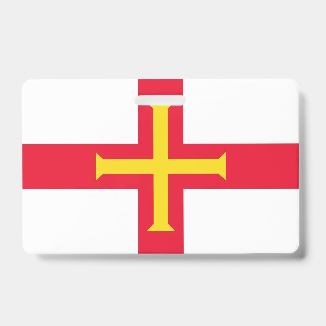Crachá bandeira Guernsey (Frente)
