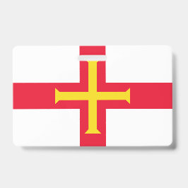 Crachá bandeira Guernsey