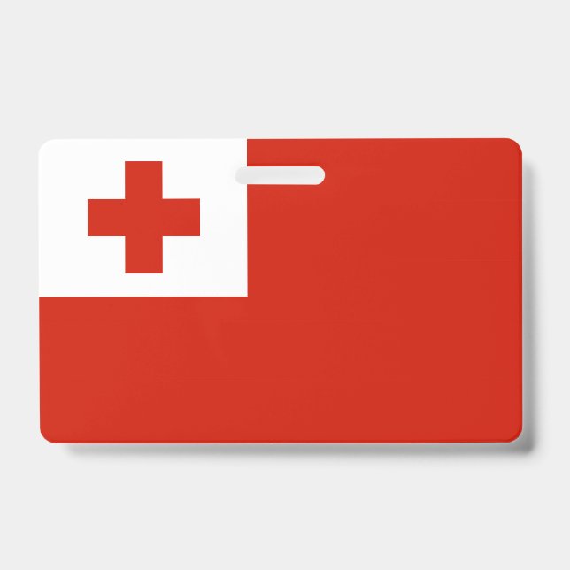 Crachá Bandeira Tonga (Frente)