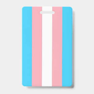 Crachá Bandeira Transgênero Personalizada