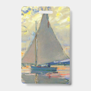 Crachá Barco à vela de Monet em Le Petit-Gennevilliers