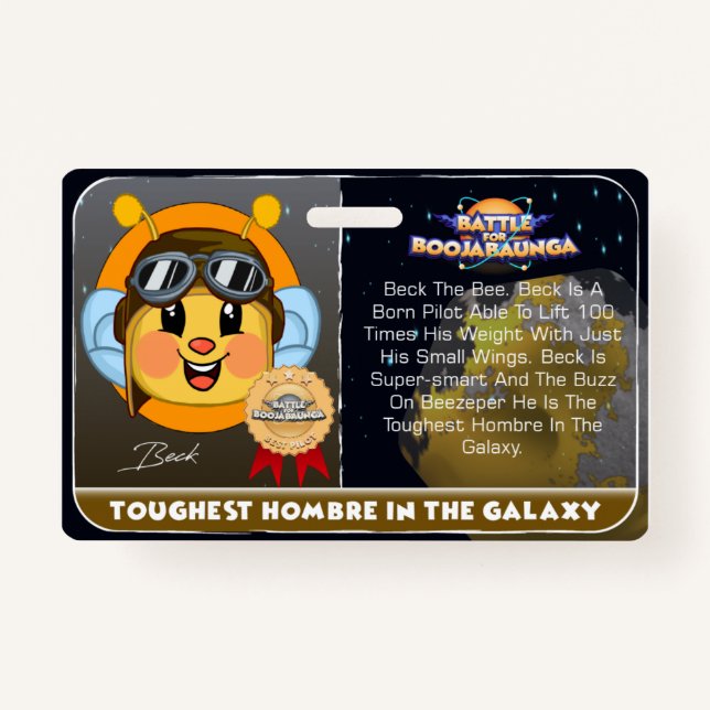 CRACHÁ BECK BAF (Frente)