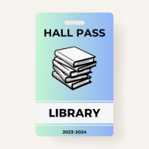 Biblioteca Hall Pass