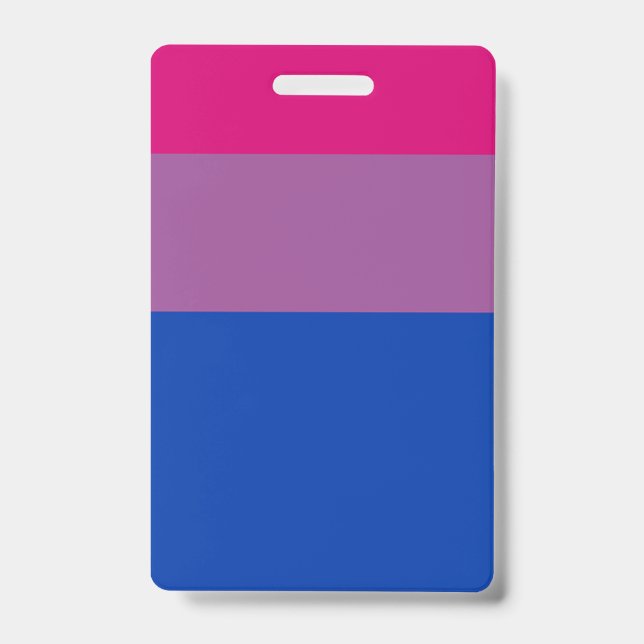 Crachá Bisexual Flag (Frente)
