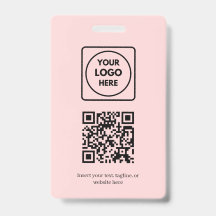 Blush Pink QR | Design de Logotipo Empresarial Pro