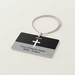 Crachá Boas-vindas à Igreja Cristã Branca Negra