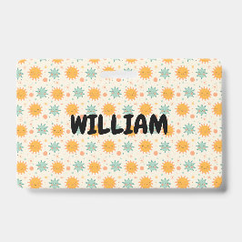 Crachá Boho Sun Reproduzido