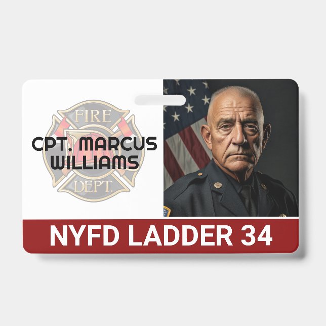 Crachá Bombeiros | Membro da Fileira do Mais velho (Frente)