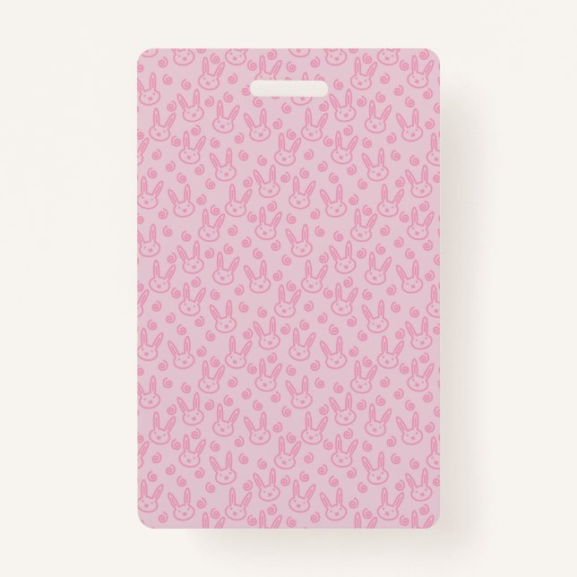 Crachá Bunny (Frente)